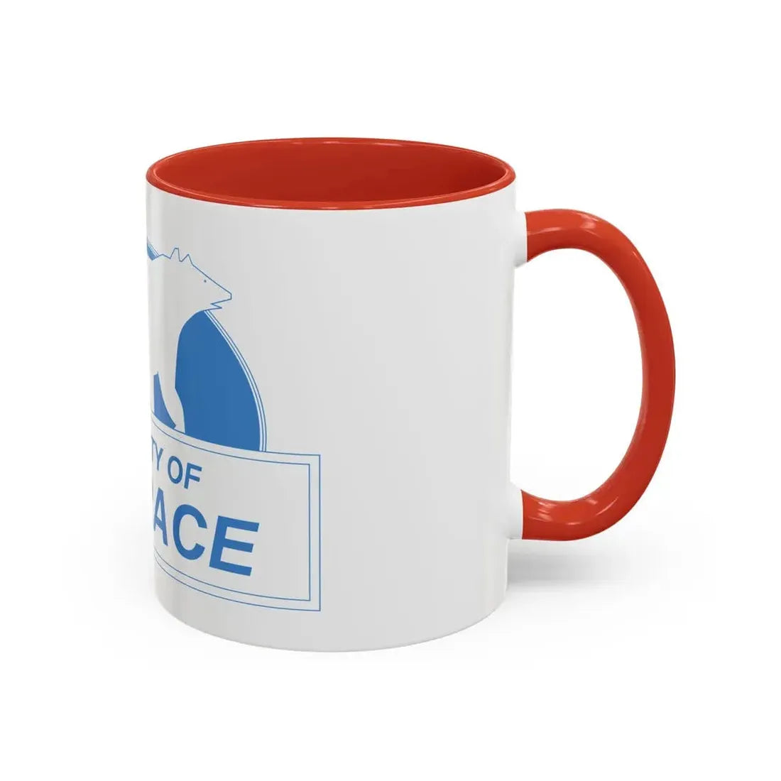 Flag of Terrace British Columbia Canada - Accent Coffee Mug - Go Mug Yourself