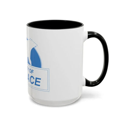 Flag of Terrace British Columbia Canada - Accent Coffee Mug - Go Mug Yourself