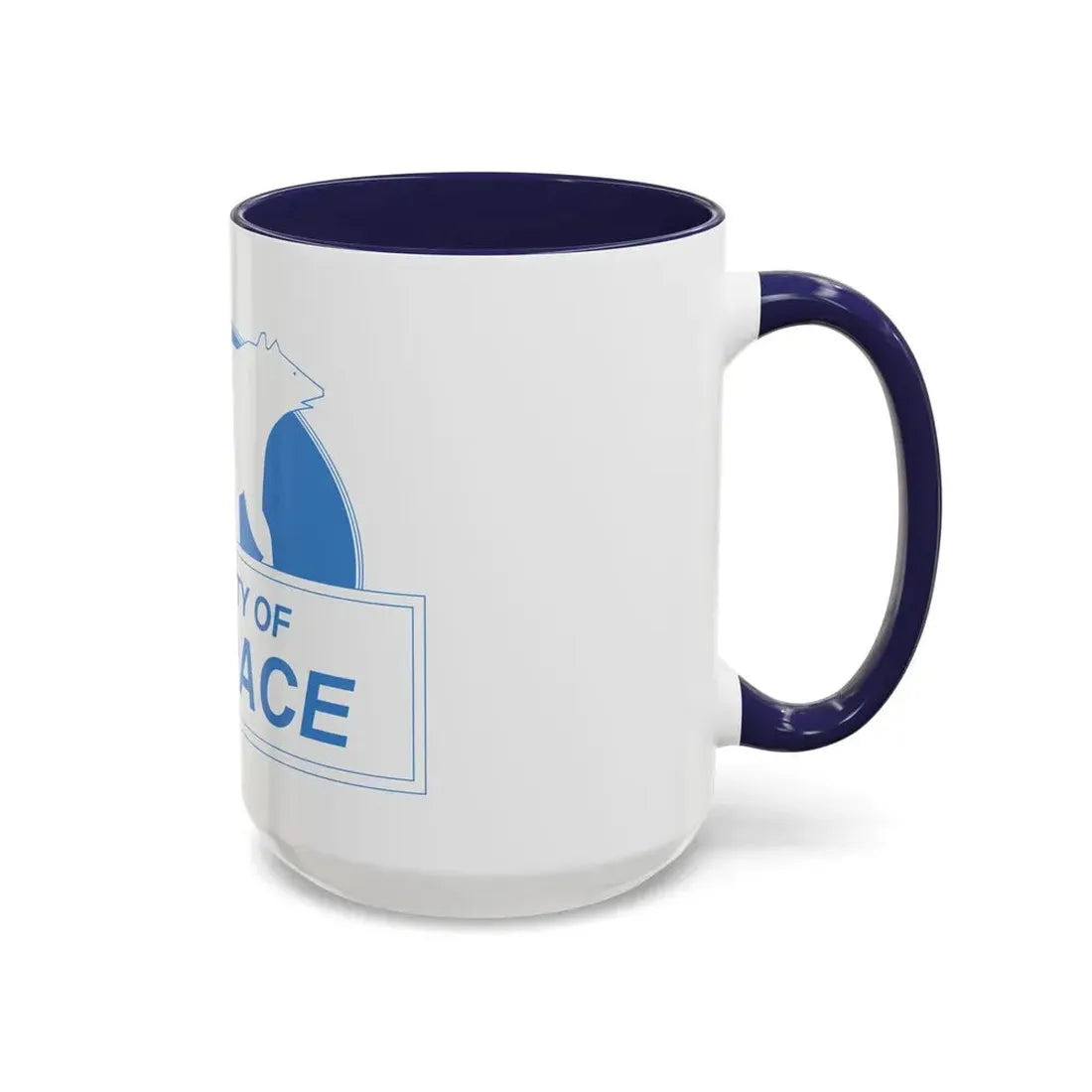 Flag of Terrace British Columbia Canada - Accent Coffee Mug - Go Mug Yourself
