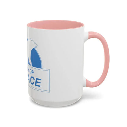 Flag of Terrace British Columbia Canada - Accent Coffee Mug - Go Mug Yourself