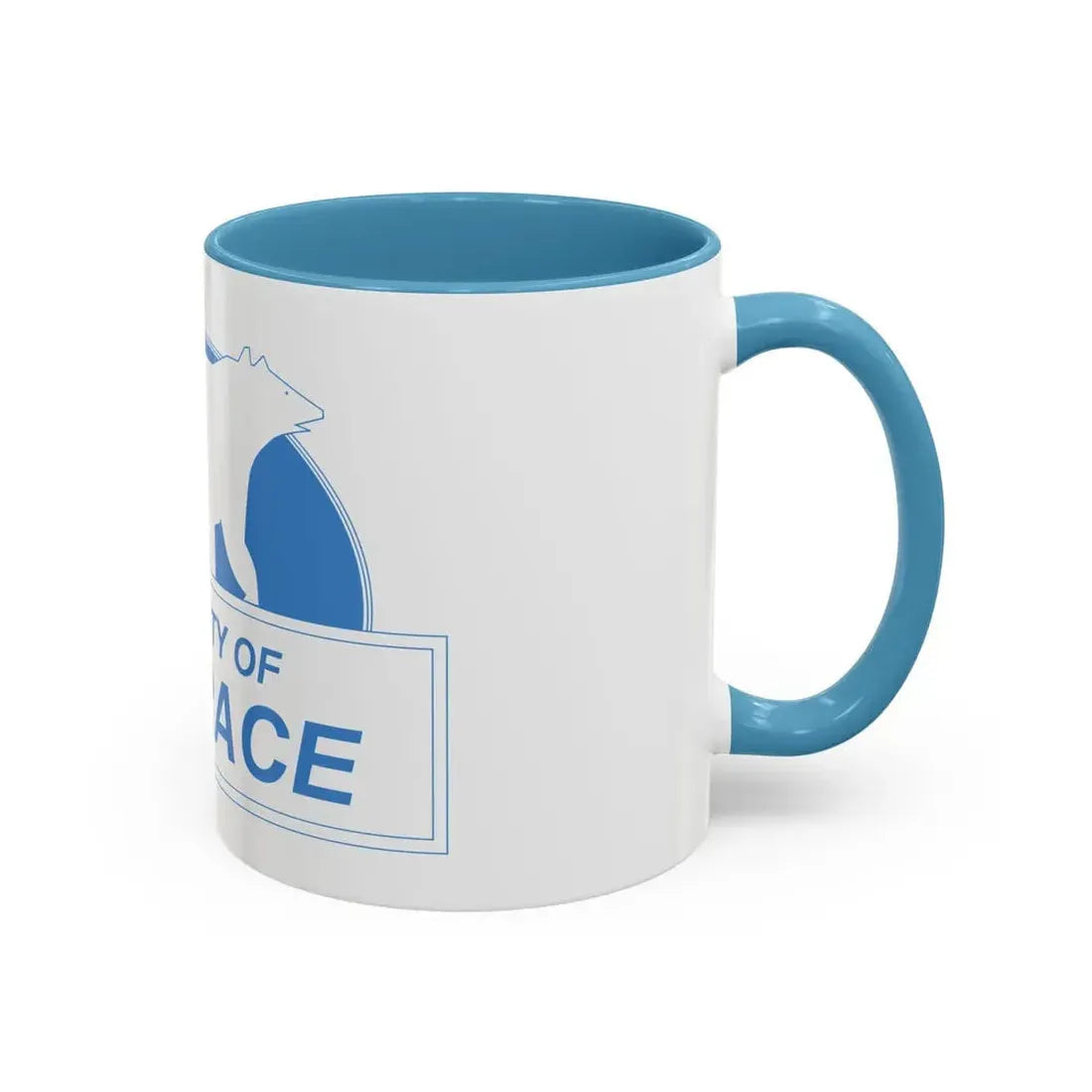 Flag of Terrace British Columbia Canada - Accent Coffee Mug - Go Mug Yourself