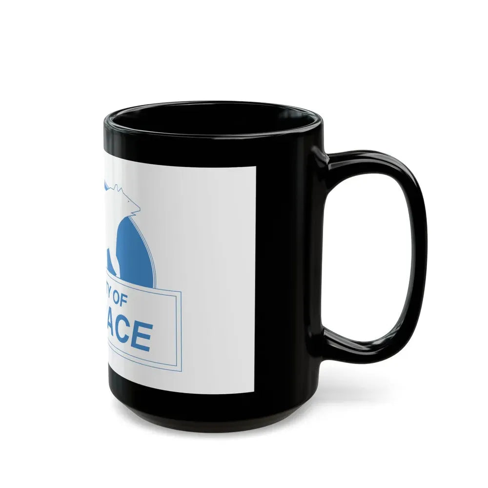 Flag of Terrace British Columbia Canada - Black Coffee Mug - Go Mug Yourself