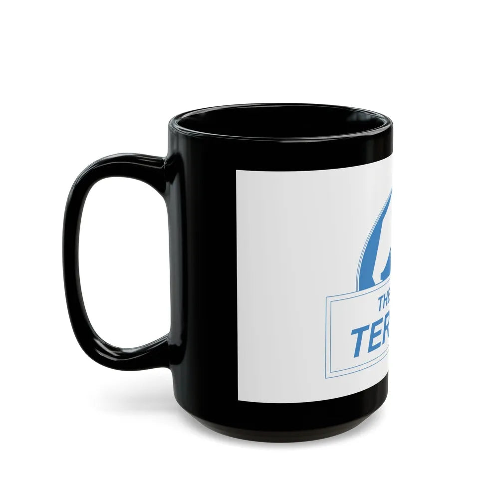 Flag of Terrace British Columbia Canada - Black Coffee Mug-Go Mug Yourself