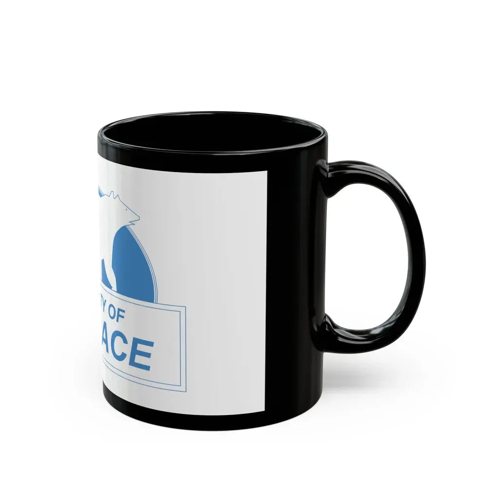 Flag of Terrace British Columbia Canada - Black Coffee Mug - Go Mug Yourself