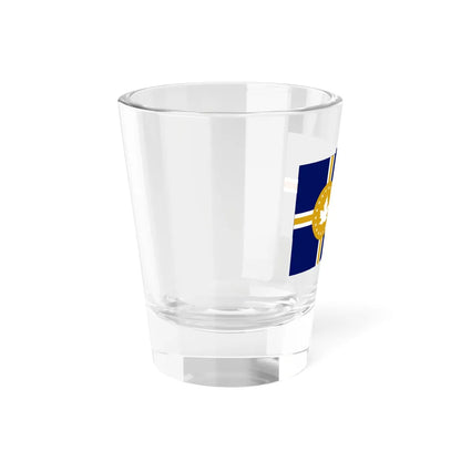 Flag of Terre Haute Indiana (India) Shot Glass 1.5oz - Go Mug Yourself