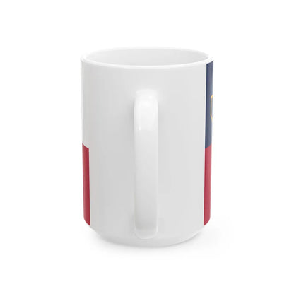 Flag of Terrell County Texas (United States) White Coffee Mug - Go Mug Yourself