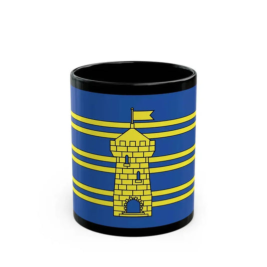 Flag of Territoire de Belfort France 2 - Black Coffee Mug 11oz - Go Mug Yourself