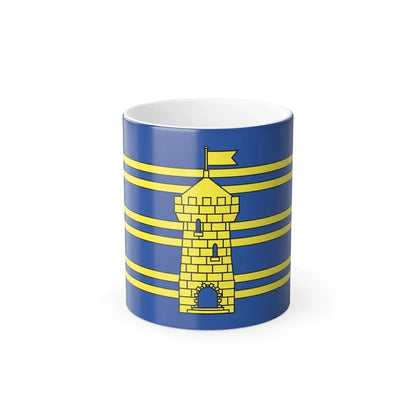 Flag of Territoire de Belfort France 2 - Color Changing Coffee Mug 11oz - Go Mug Yourself