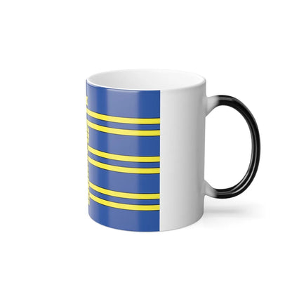 Flag of Territoire de Belfort France 2 - Color Changing Coffee Mug-Go Mug Yourself