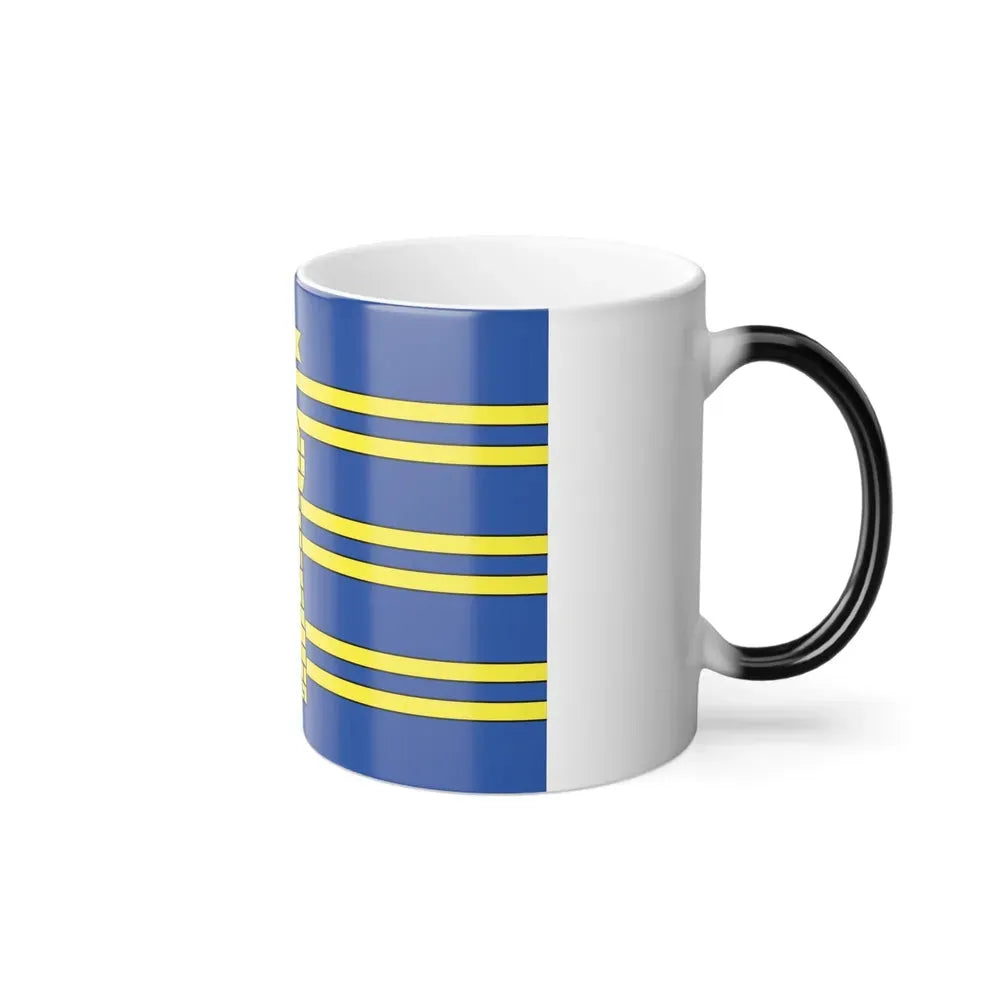 Flag of Territoire de Belfort France 2 - Color Changing Coffee Mug - Go Mug Yourself
