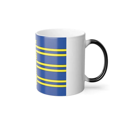 Flag of Territoire de Belfort France 2 - Color Changing Coffee Mug - Go Mug Yourself