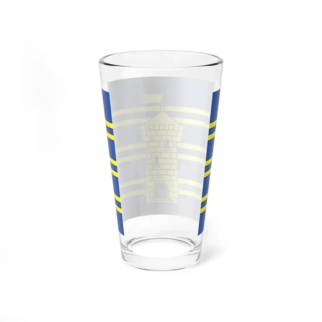 Flag of Territoire de Belfort France 2 - Pint Glass 16oz - Go Mug Yourself
