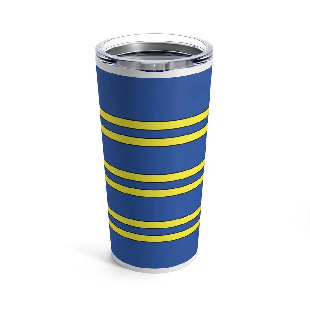 Flag of Territoire de Belfort France 2 - Tumbler 20oz - Go Mug Yourself