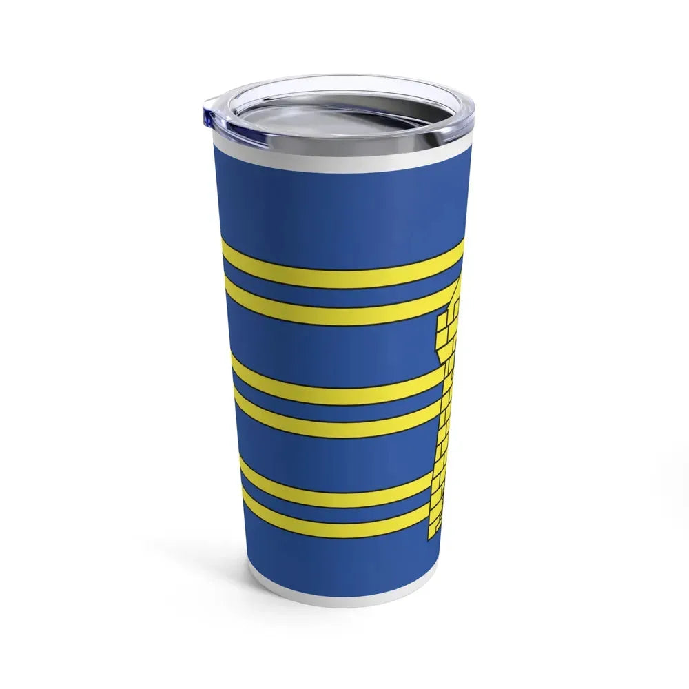 Flag of Territoire de Belfort France 2 - Tumbler 20oz - Go Mug Yourself