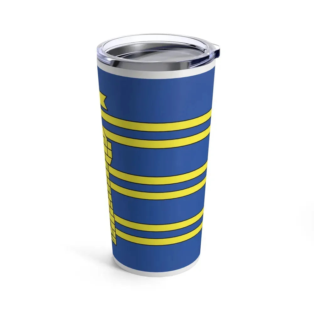 Flag of Territoire de Belfort France 2 - Tumbler 20oz - Go Mug Yourself