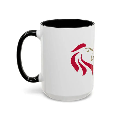 Flag of Territoire de Belfort France - Accent Coffee Mug - Go Mug Yourself