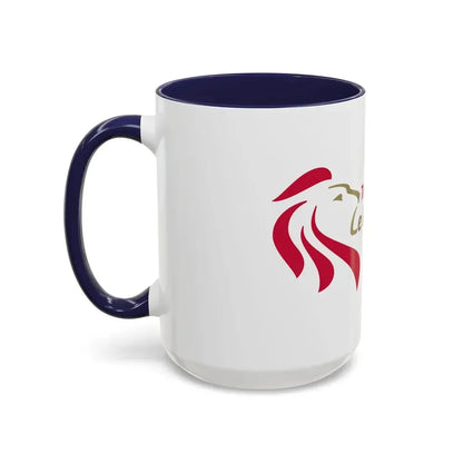 Flag of Territoire de Belfort France - Accent Coffee Mug - Go Mug Yourself