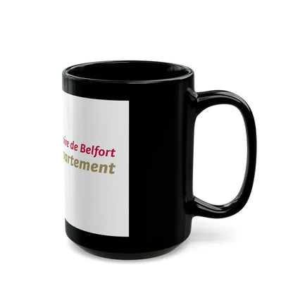 Flag of Territoire de Belfort France - Black Coffee Mug - Go Mug Yourself