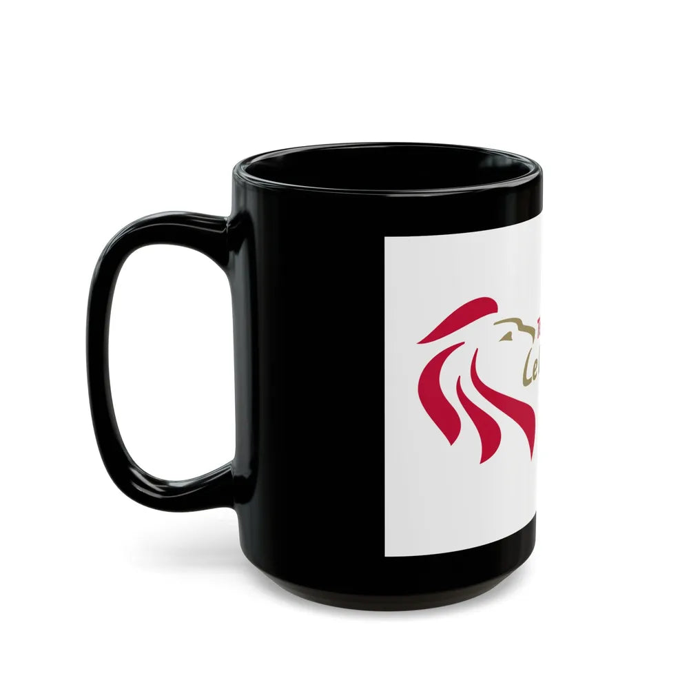 Flag of Territoire de Belfort France - Black Coffee Mug-Go Mug Yourself