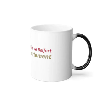 Flag of Territoire de Belfort France - Color Changing Coffee Mug - Go Mug Yourself