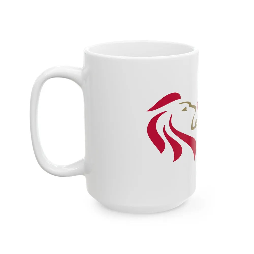 Flag of Territoire de Belfort France - White Coffee Mug-Go Mug Yourself