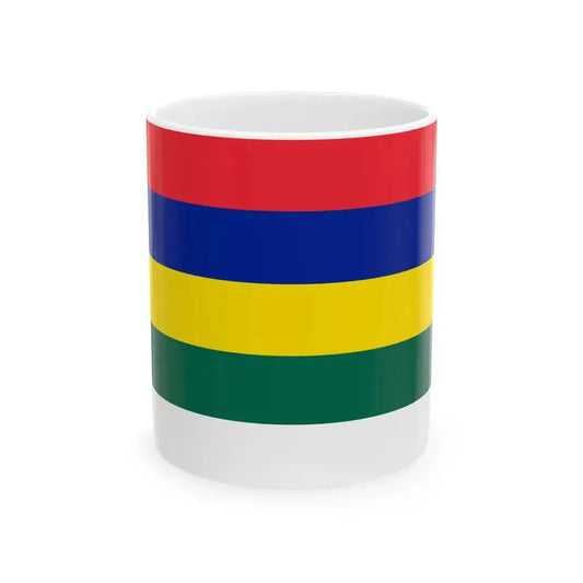 Flag of Terschelling (Netherlands) White Coffee Mug 11oz - Go Mug Yourself