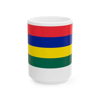 Flag of Terschelling (Netherlands) White Coffee Mug 15oz - Go Mug Yourself