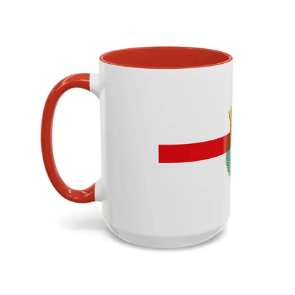 Flag of Teruel Spain - Accent Coffee Mug - Go Mug Yourself