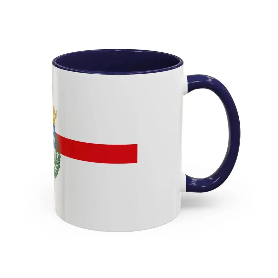 Flag of Teruel Spain - Accent Coffee Mug - Go Mug Yourself