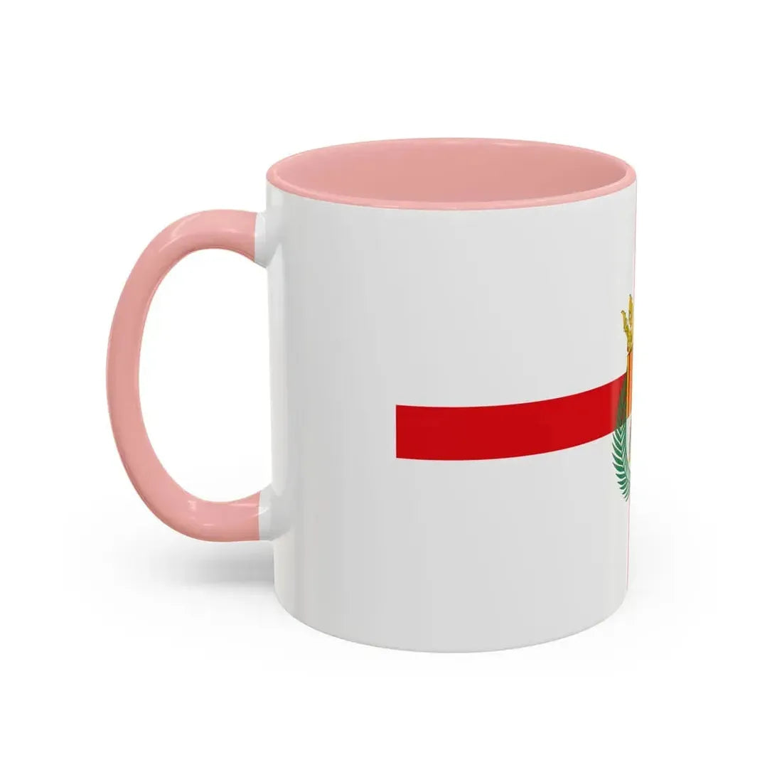 Flag of Teruel Spain - Accent Coffee Mug - Go Mug Yourself