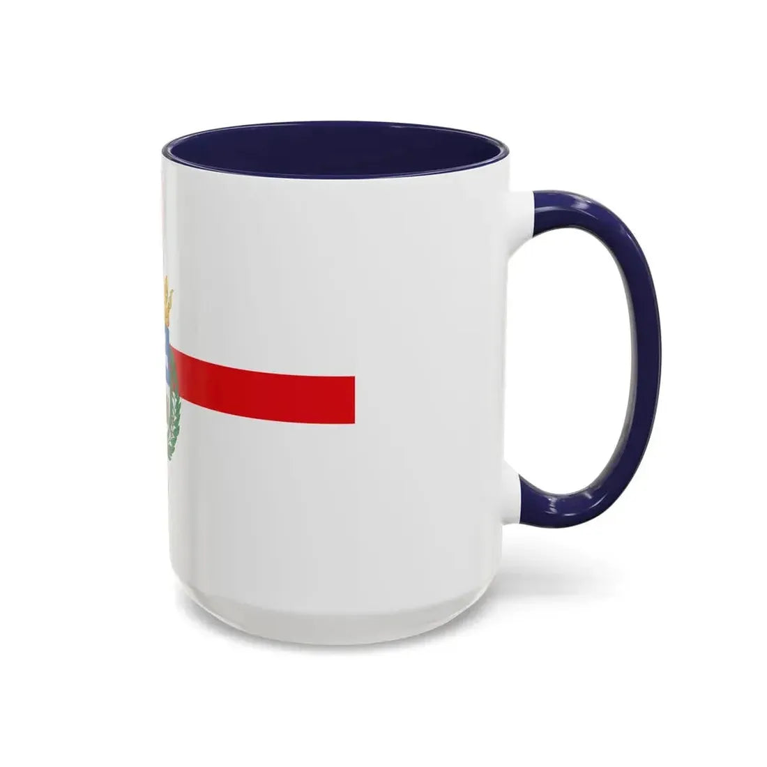 Flag of Teruel Spain - Accent Coffee Mug - Go Mug Yourself