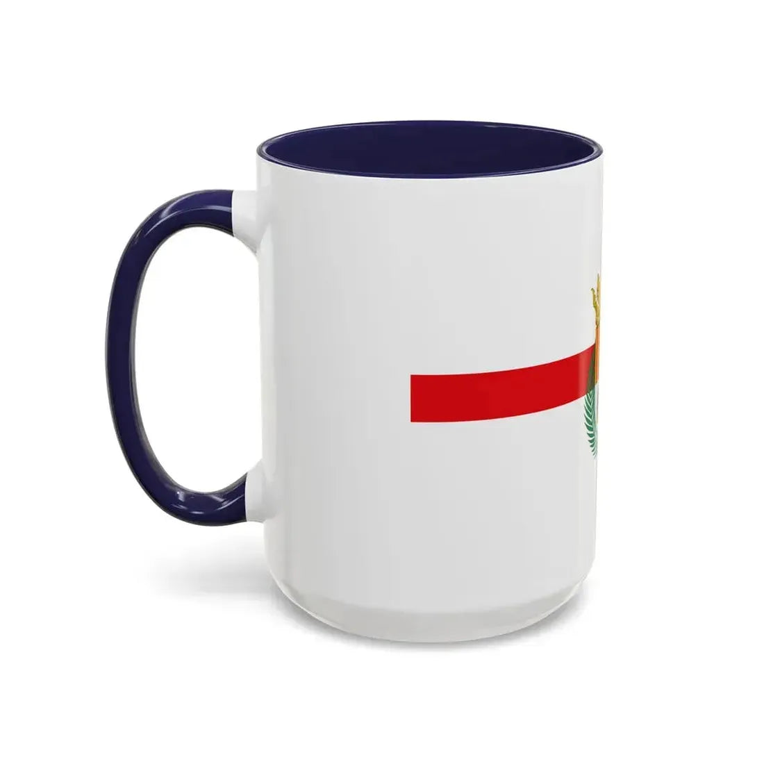 Flag of Teruel Spain - Accent Coffee Mug - Go Mug Yourself