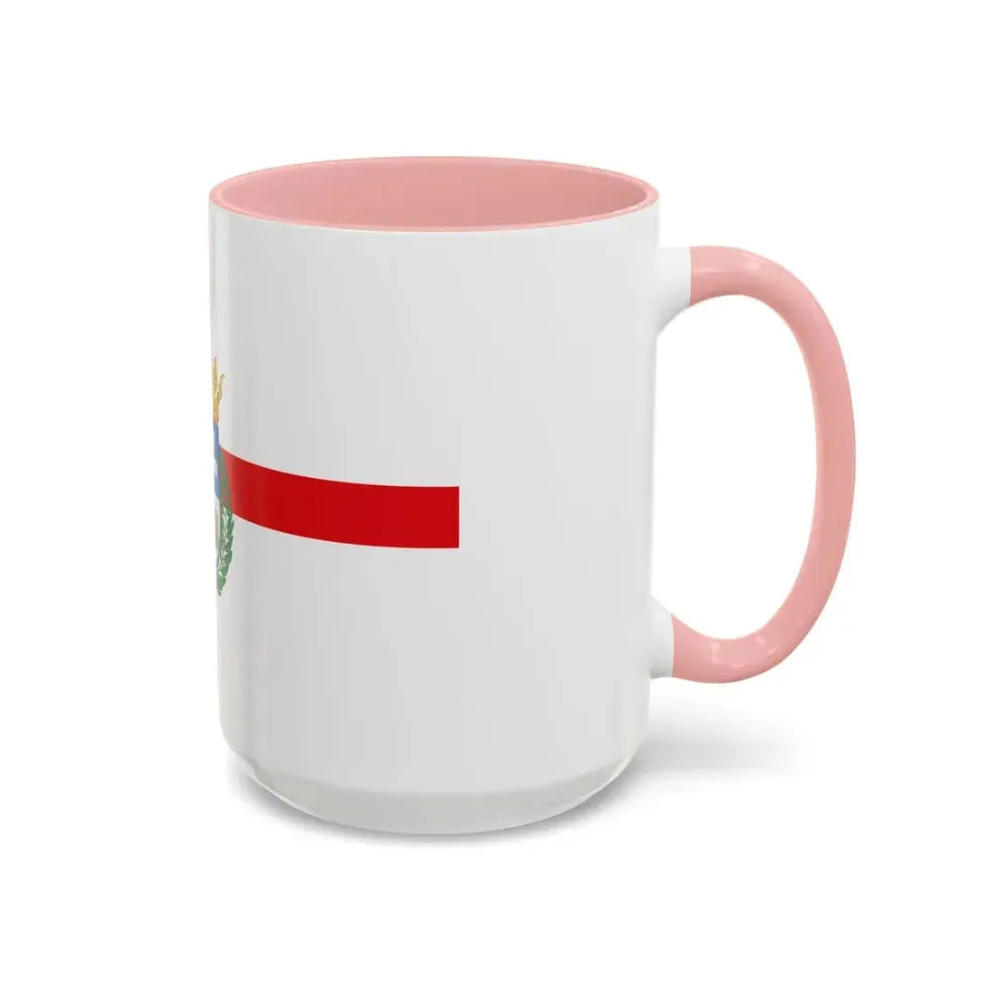 Flag of Teruel Spain - Accent Coffee Mug - Go Mug Yourself