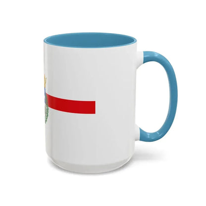 Flag of Teruel Spain - Accent Coffee Mug - Go Mug Yourself