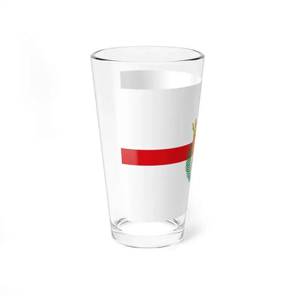 Flag of Teruel Spain - Pint Glass 16oz - Go Mug Yourself