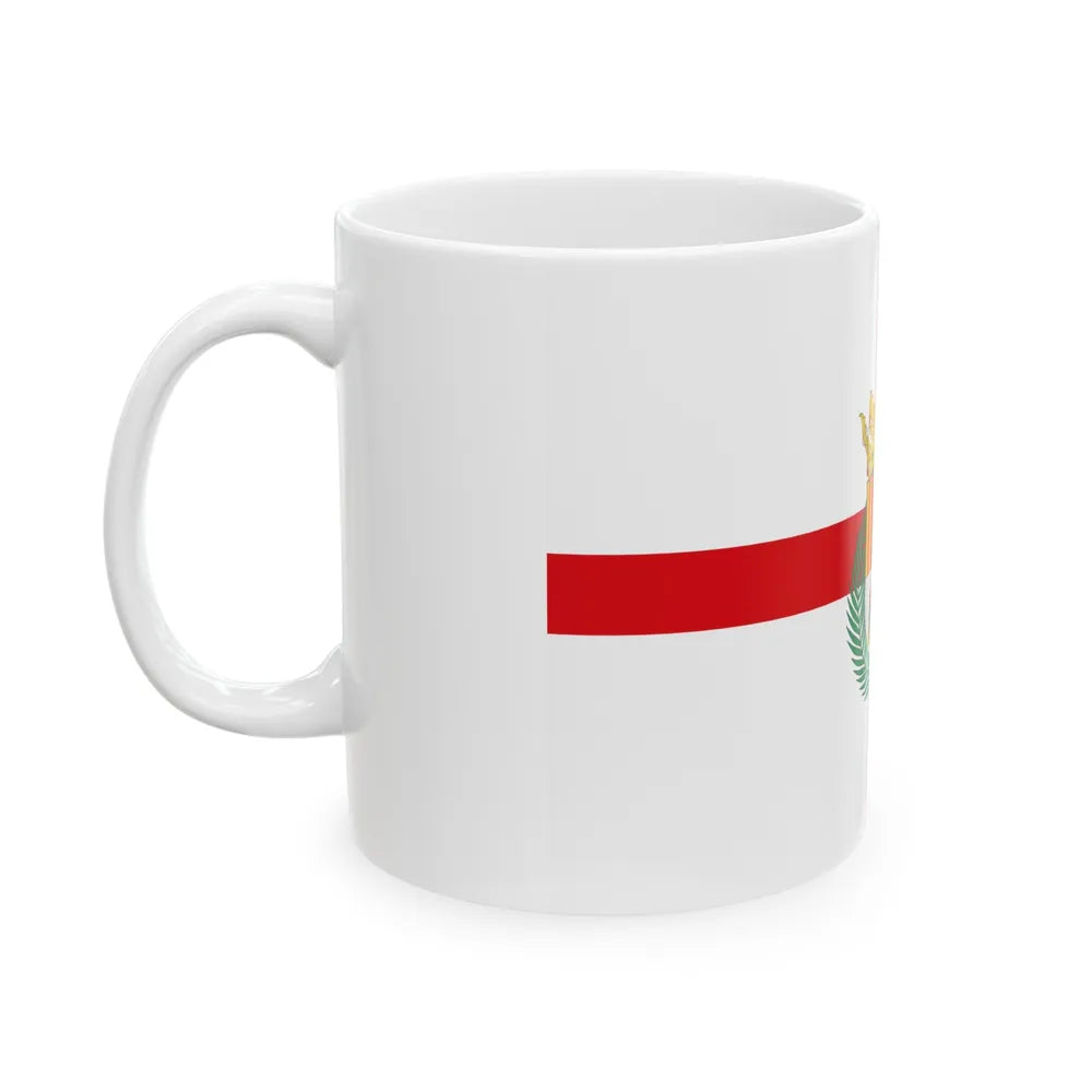 Flag of Teruel Spain - White Coffee Mug-Go Mug Yourself