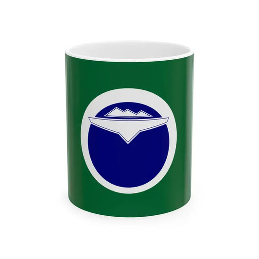 Flag of Teshikaga Hokkaido (Japan) White Coffee Mug 11oz - Go Mug Yourself