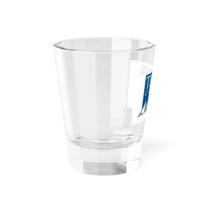 Flag of Teton County Wyoming (United States) Shot Glass 1.5oz - Go Mug Yourself