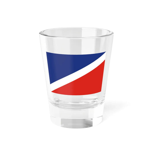 Flag of Tetritskaro Municipality (Georgia) Shot Glass 1.5oz 1.5oz - Go Mug Yourself