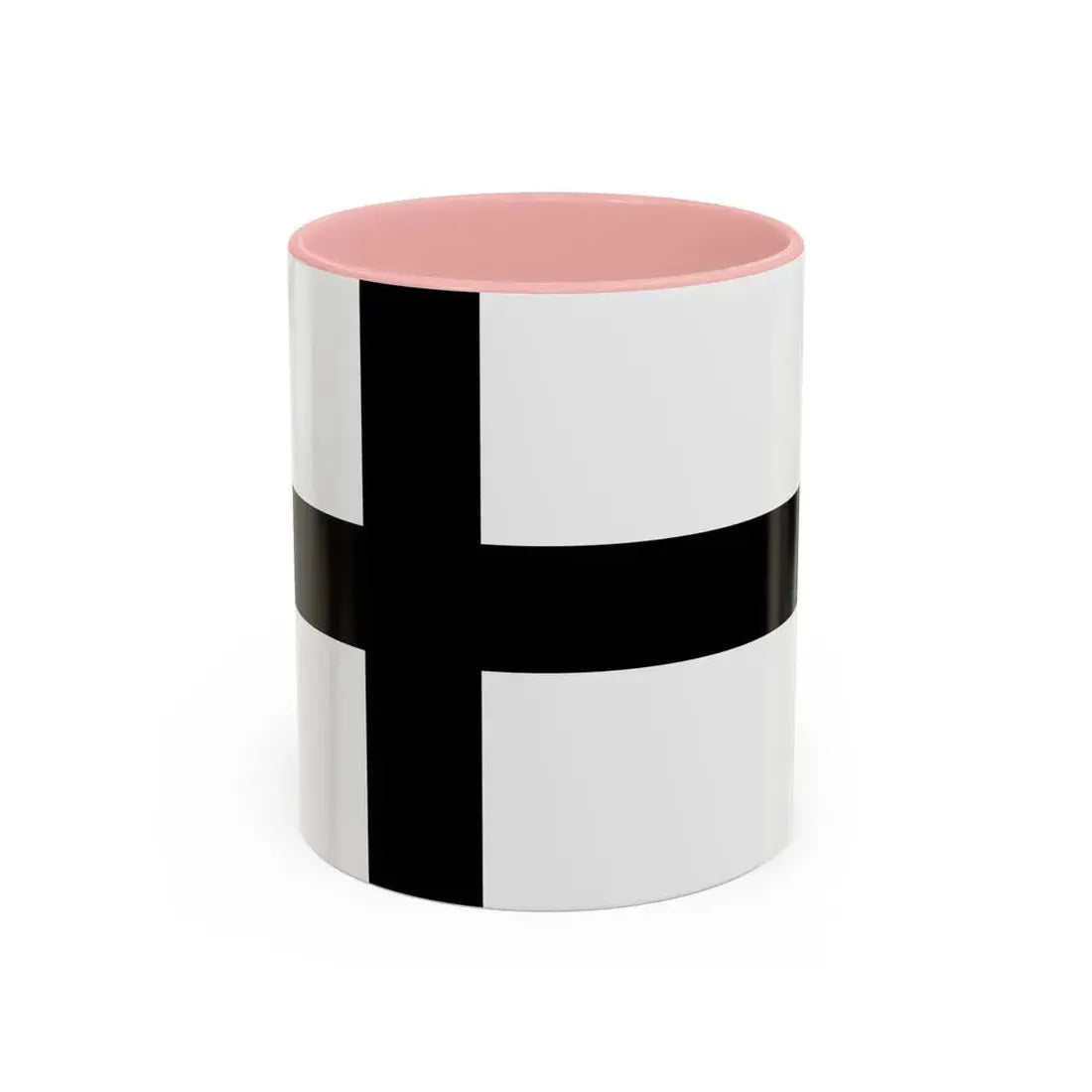 Flag of Teutonic Order State Germany - Accent Coffee Mug 11oz Pink - Go Mug Yourself