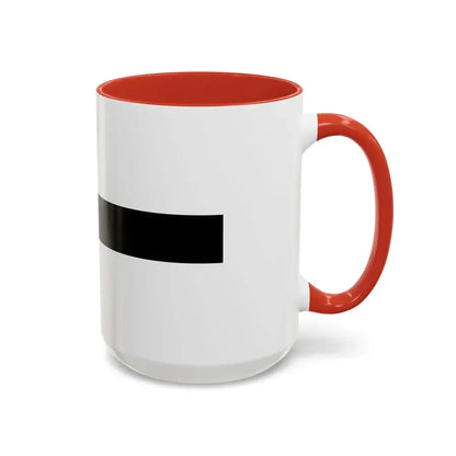 Flag of Teutonic Order State Germany - Accent Coffee Mug - Go Mug Yourself