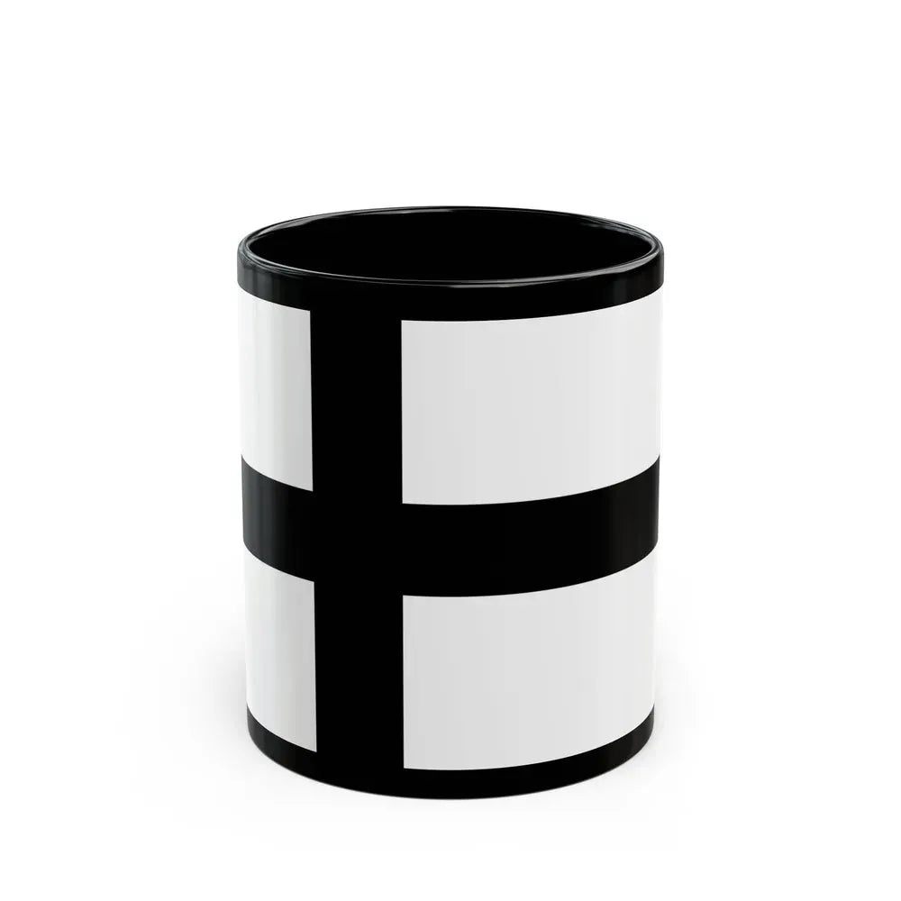 Flag of Teutonic Order State Germany - Black Coffee Mug 11oz - Go Mug Yourself