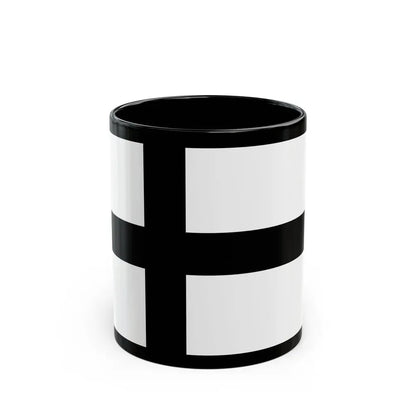Flag of Teutonic Order State Germany - Black Coffee Mug 11oz - Go Mug Yourself