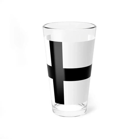 Flag of Teutonic Order State Germany - Pint Glass 16oz 16oz - Go Mug Yourself