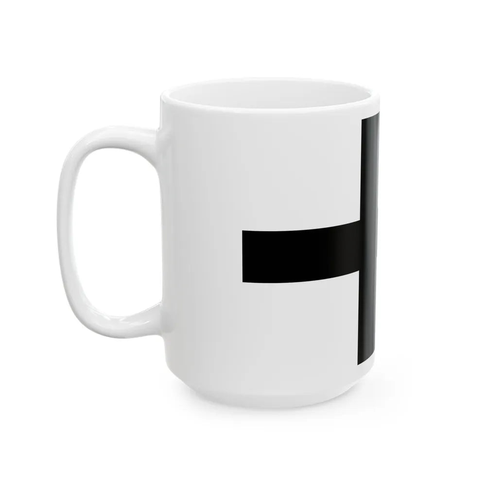 Flag of Teutonic Order State Germany - White Coffee Mug-Go Mug Yourself