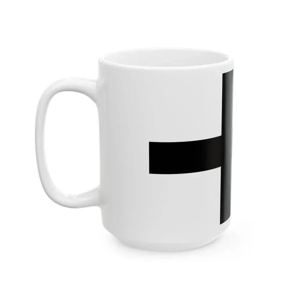 Flag of Teutonic Order State Germany - White Coffee Mug - Go Mug Yourself