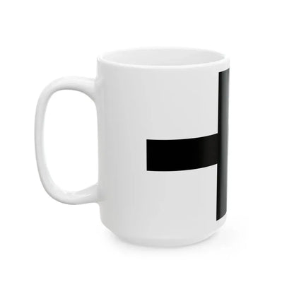 Flag of Teutonic Order State Germany - White Coffee Mug - Go Mug Yourself