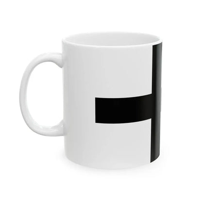 Flag of Teutonic Order State Germany - White Coffee Mug - Go Mug Yourself