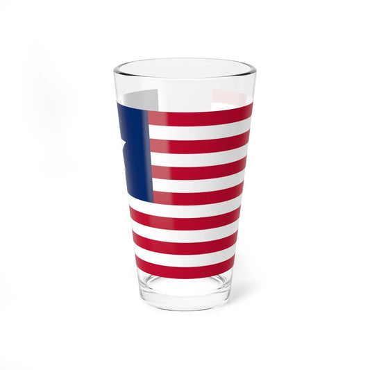 Flag of Texas 1835-1839 (United States) Pint Glass 16oz 16oz - Go Mug Yourself