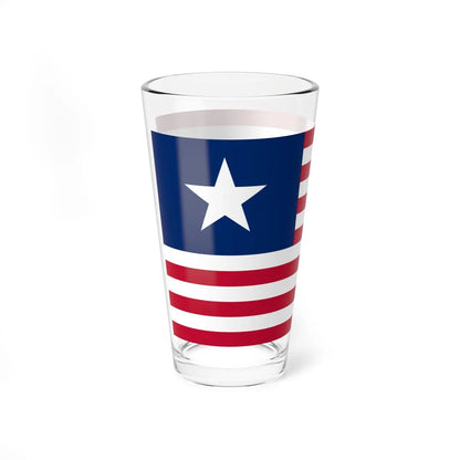 Flag of Texas 1835-1839 (United States) Pint Glass 16oz - Go Mug Yourself
